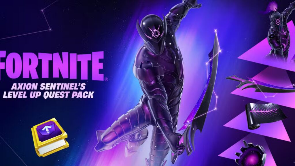 axion sentinel s level up pack fortnite