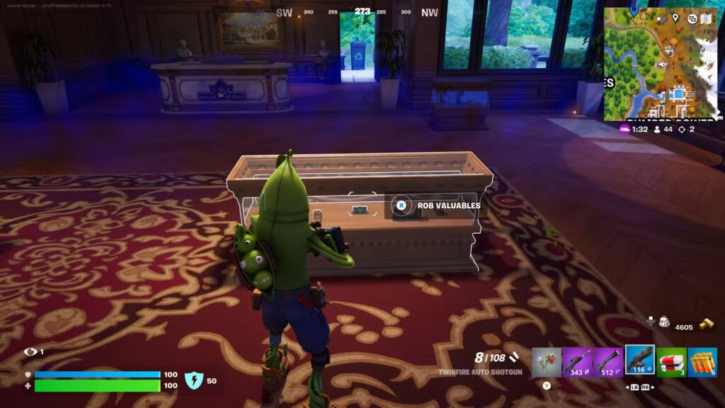 fortnite robbing jewelry store