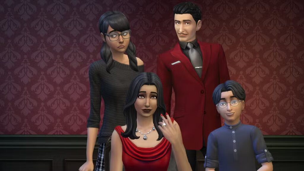 the sims 4 goth family