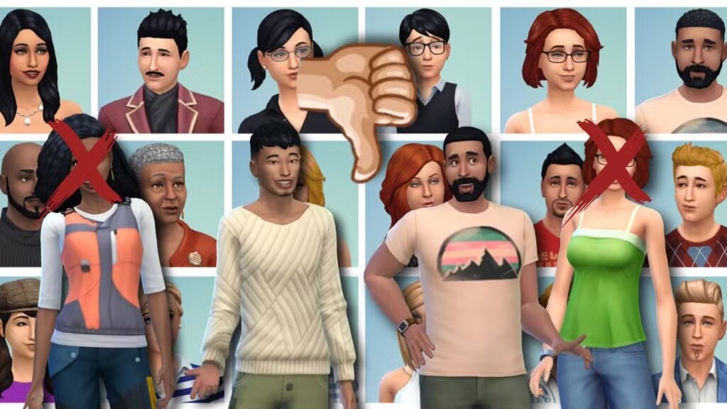 the sims 4 hating specific townies